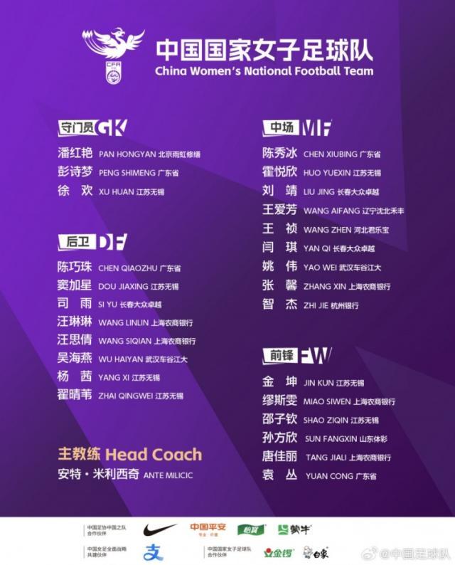 女足集训名单：吴海燕霍悦欣入选 留洋球员未在列